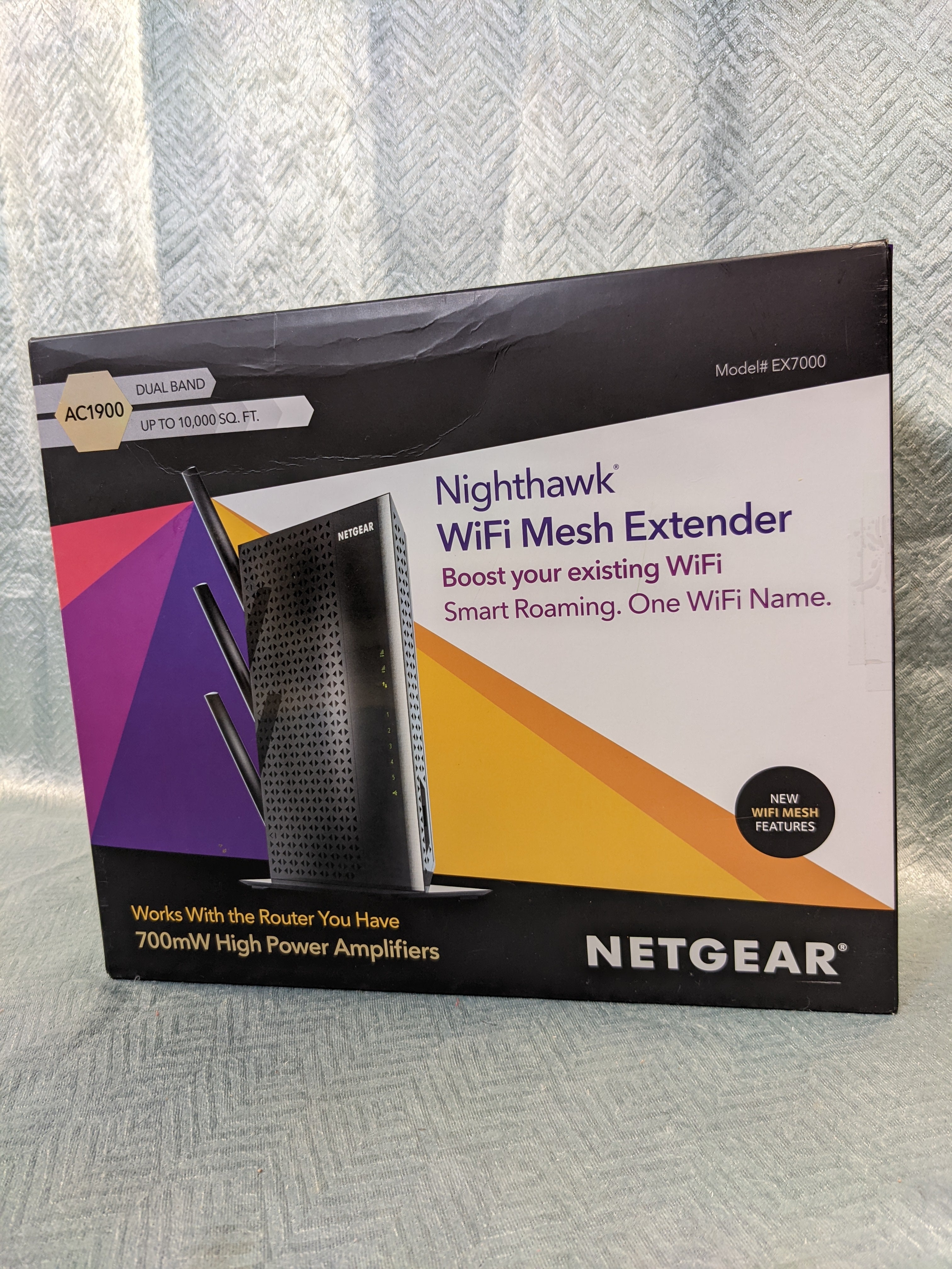NETGEAR WiFi Mesh Range Extender EX7000 - Coverage up to 2100 sq.ft. and 35 devices with AC1900 Dual Band Wireless Signal Booster & Repeater (7593186984174)